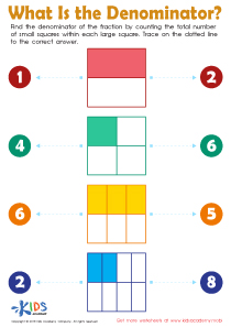 What Is the Denominator? Worksheet